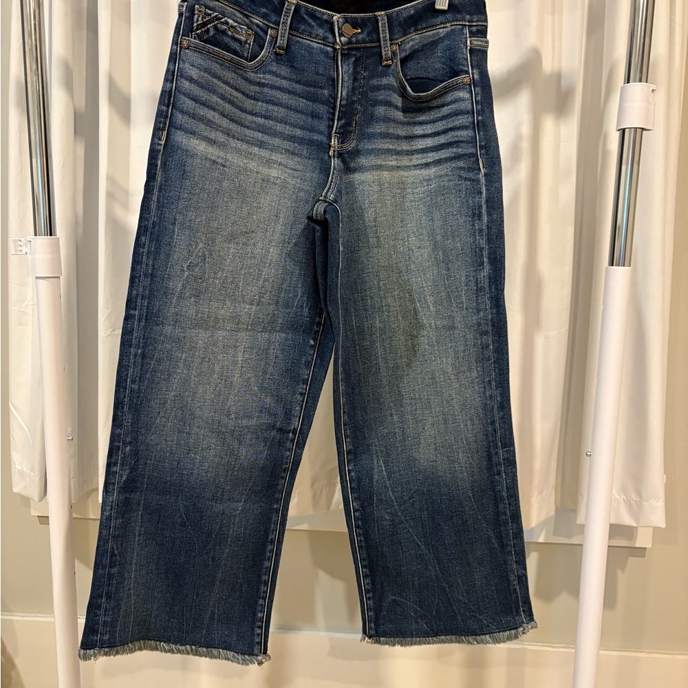 Brand new Buckle wide cropped leg jeans